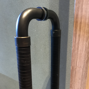 Leatherworks - spiral leather wrap handle